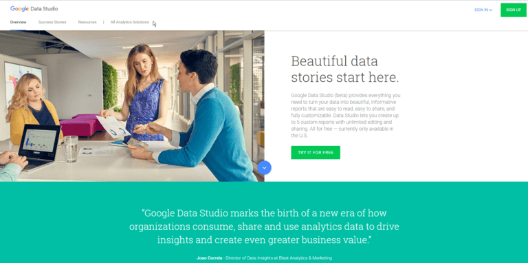 what is google data studio