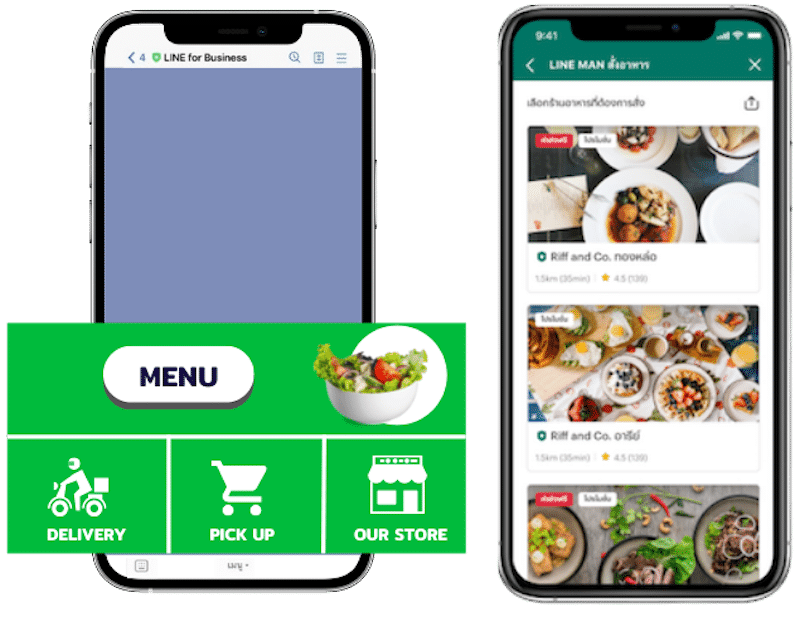 Rich menu 2 4 ใช้เป็นทันที! แนะนำการใช้งาน Line MyRestaurant อย่างละเอียด