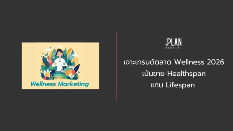 เจาะเทรนด์ตลาด Wellness 2026 เน้นขาย Healthspan แทน Lifespan 5 - เจาะเทรนด์ตลาด Wellness 2026 เน้นขาย Healthspan แทน Lifespan